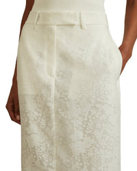 Reiss Denva-Burnout Skirt