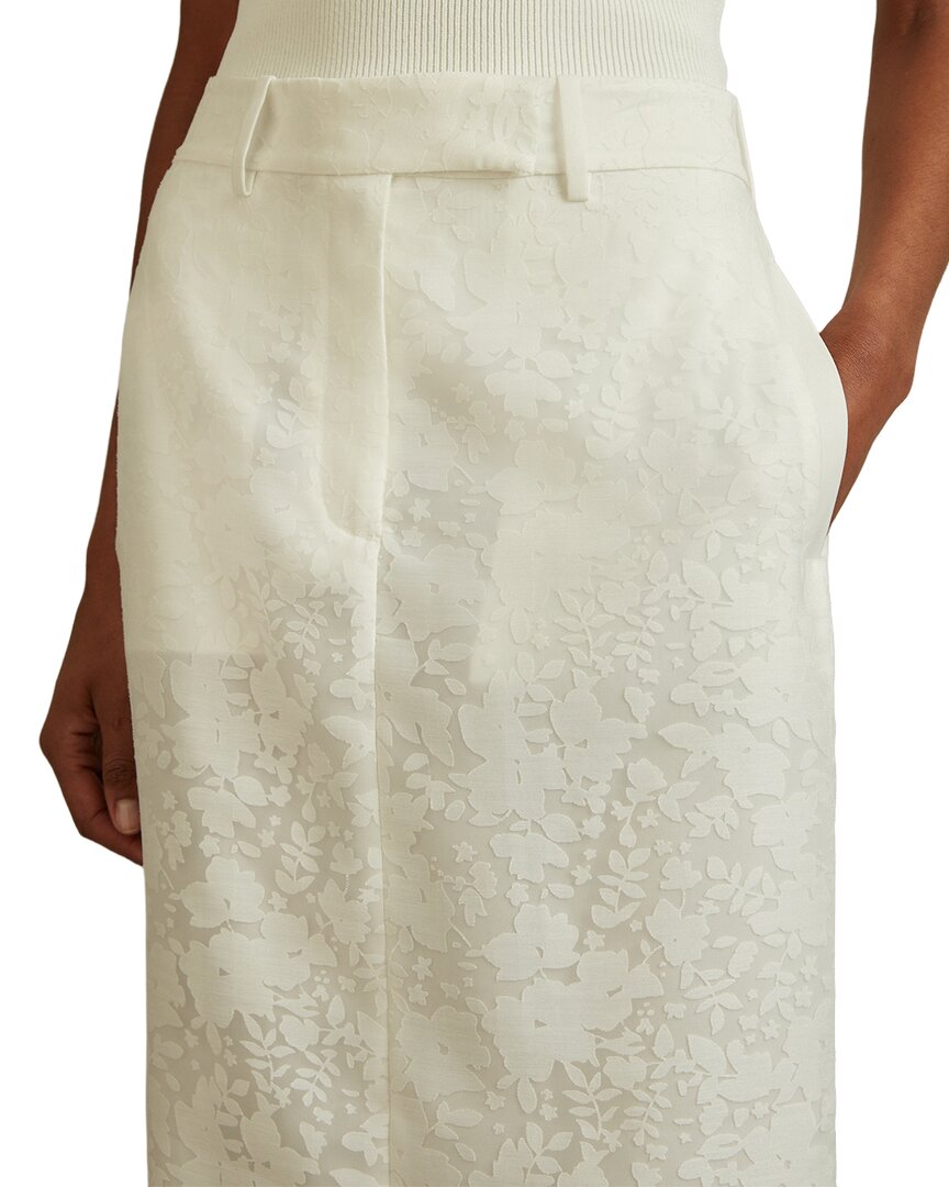 Reiss Denva-Burnout Skirt