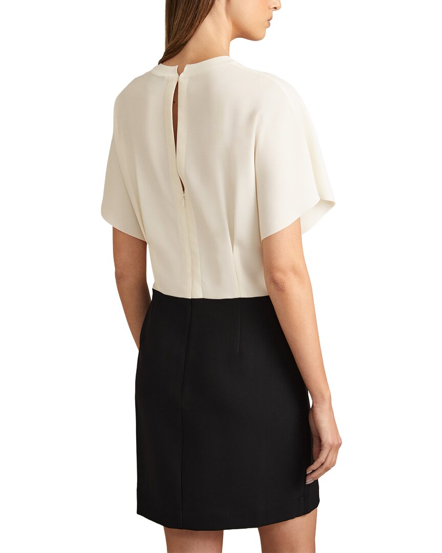 Reiss Marlowe Colourblock Mini Dress