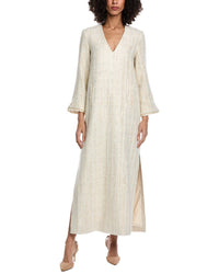Borgo De Nor Eponnie Tweed Maxi Dress
