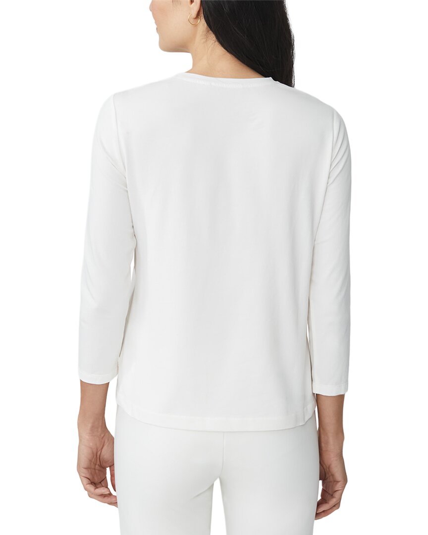 J.Mclaughlin Alessandra Silk-Blend Top