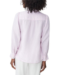 J.Mclaughlin Linen Rashell Blouse