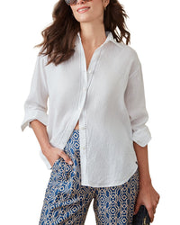 J.Mclaughlin Linen Finn Blouse