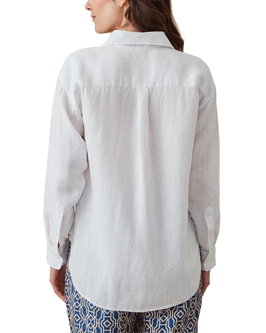 J.Mclaughlin Linen Finn Blouse
