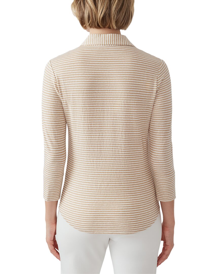 J.Mclaughlin Linen-Blend Brynn Knit Top