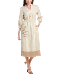 J.Mclaughlin Palermo Linen-Blend Dress