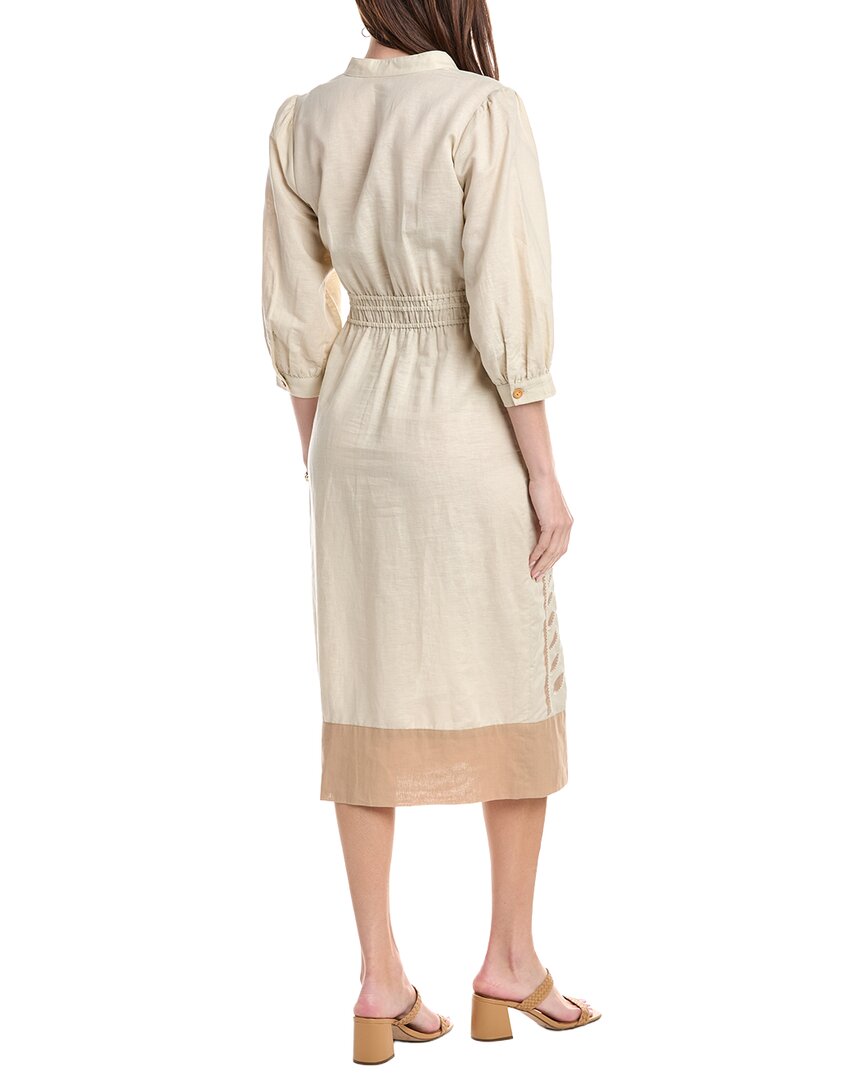 J.Mclaughlin Palermo Linen-Blend Dress