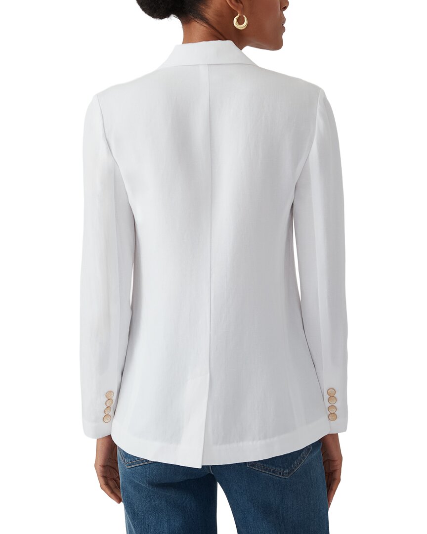 J.Mclaughlin Brandon Linen-Blend Jacket
