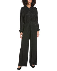 Marion Crinkled Plisse Casual Jumpsuit