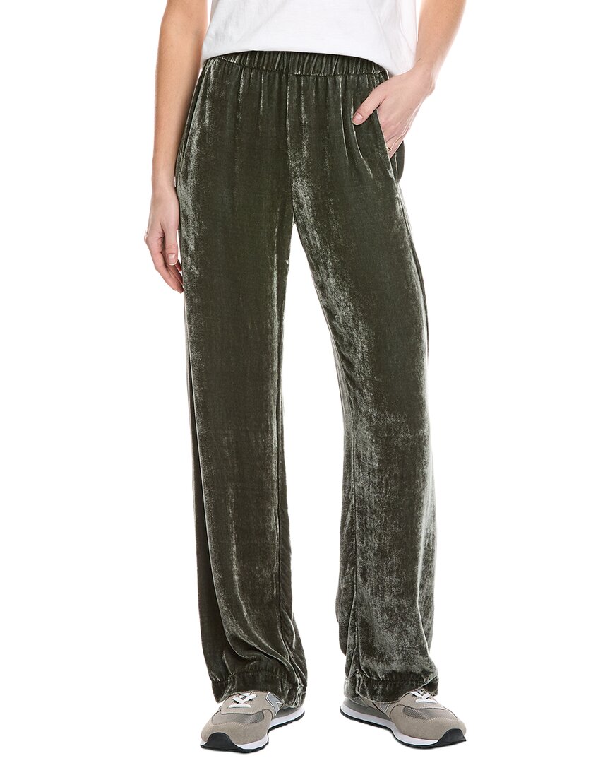 Velvet By Graham & Spencer Sorine Velvet Silk-Blend Pant