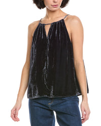 Velvet By Graham & Spencer Aleaha Silk-Blend Top