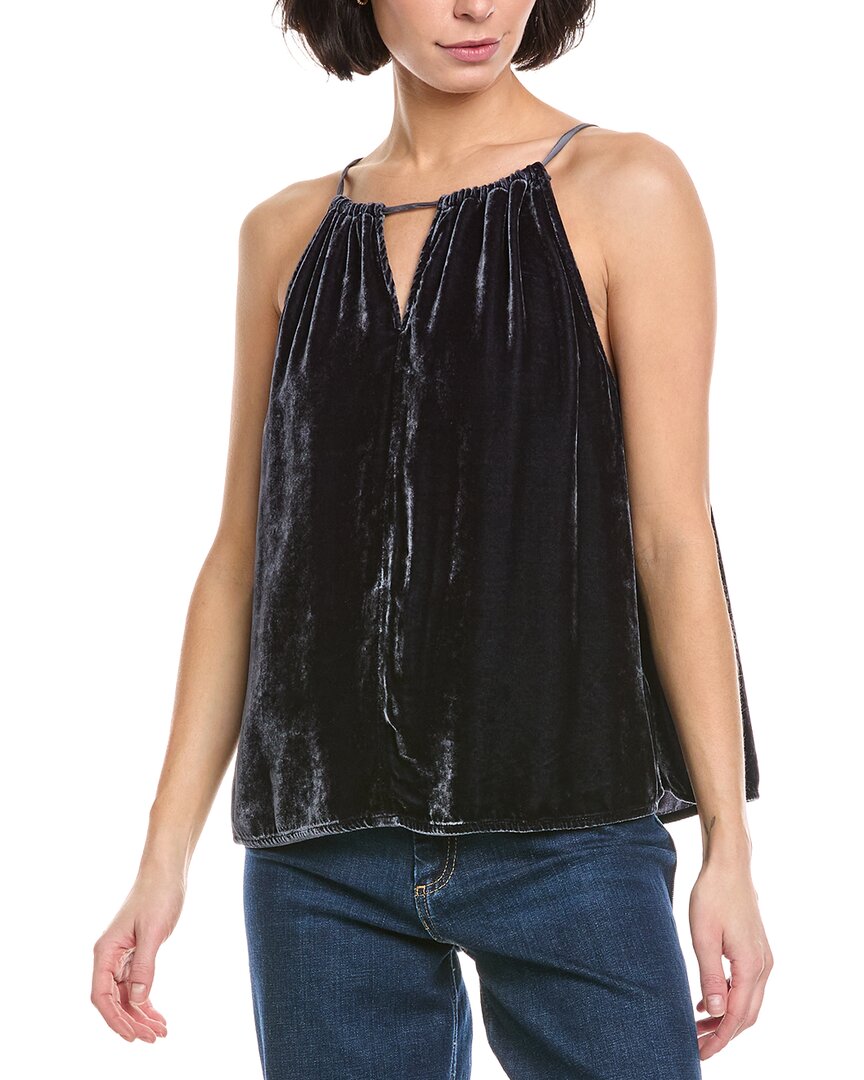 Velvet By Graham & Spencer Aleaha Silk-Blend Top