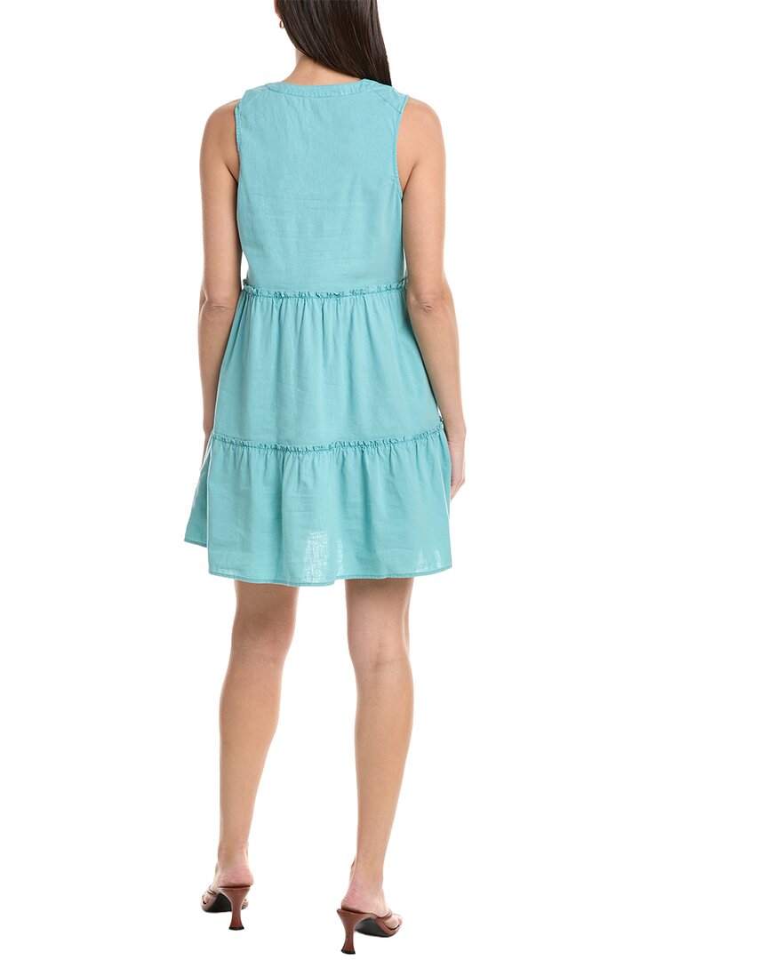 Michael Stars Sandra Linen-Blend Mini Dress