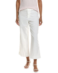 Michael Stars Geraldine Straight Leg Linen-Blend Pant