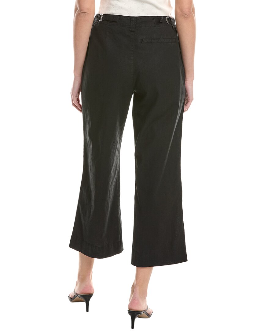 Michael Stars Geraldine Straight Leg Linen-Blend Pant