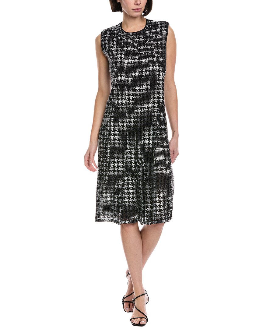 Akris Sequin Silk-Lined Mini Dress