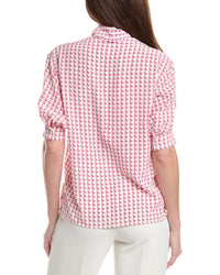 Akris Akris Silk Printed Top