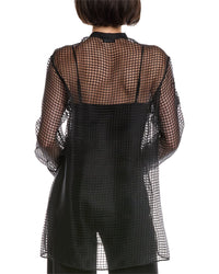 Akris Pixel Grid Top