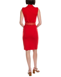 Akris Wool-Blend Mini Dress