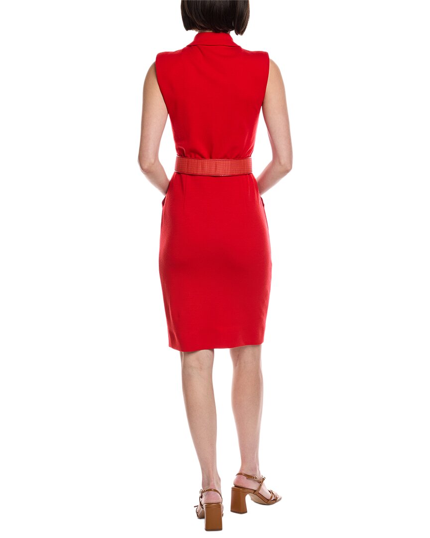 Akris Wool-Blend Mini Dress