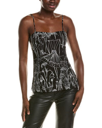 Akris Akris Silk-Blend Textured Blouse