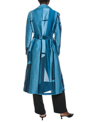 Akris Ivani Silk-Blend Trench Coat