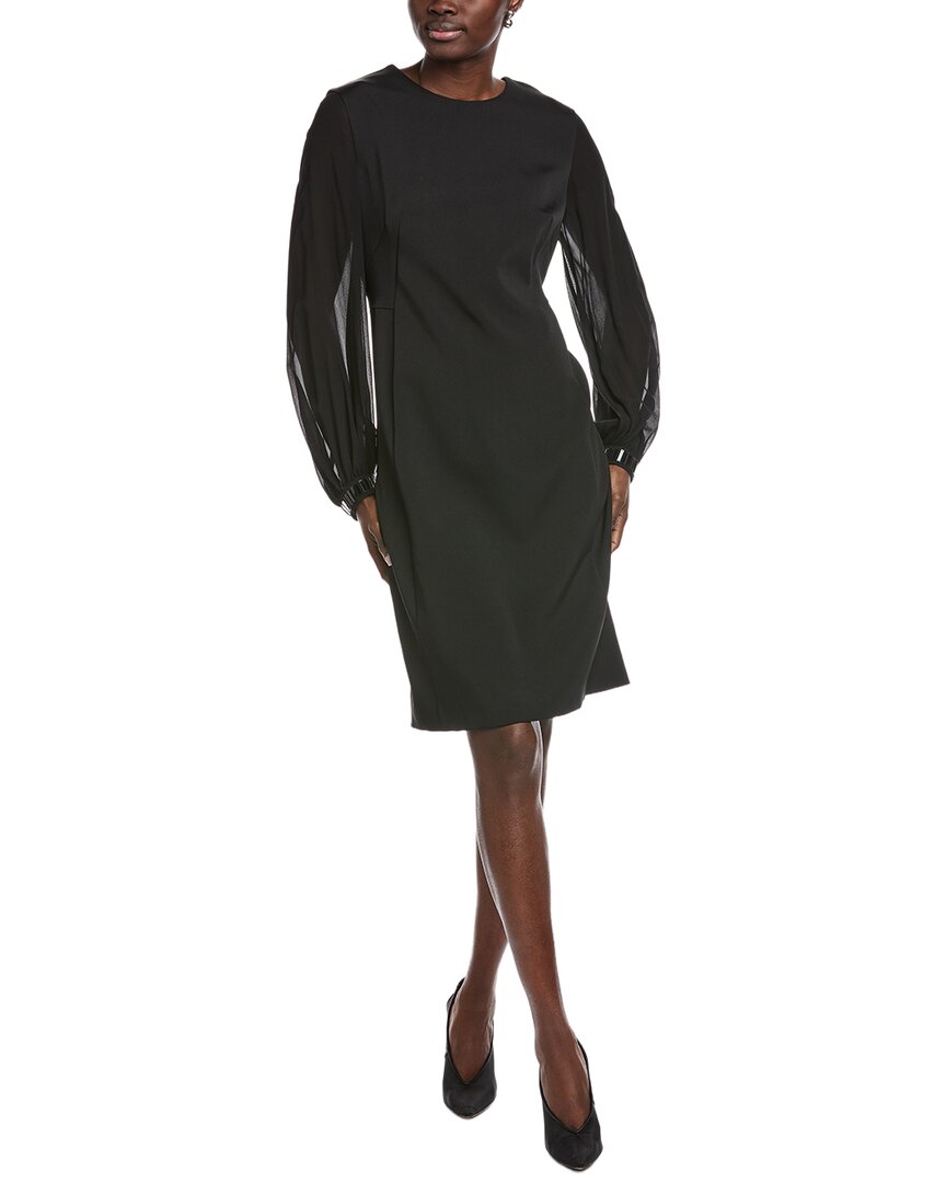 Akris Silk-Blend Midi Dress