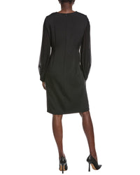 Akris Silk-Blend Midi Dress