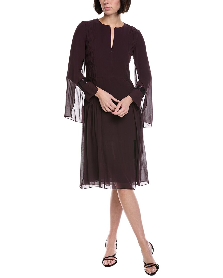 Akris Silk Midi Dress