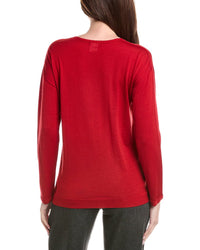 Akris Cashmere & Silk-Blend Knit Sweater