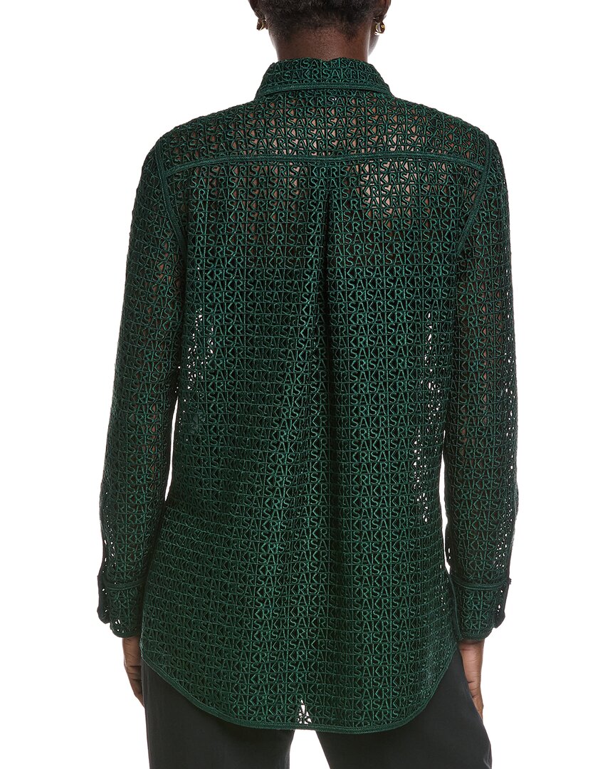 Akris Logo Lace Shirt