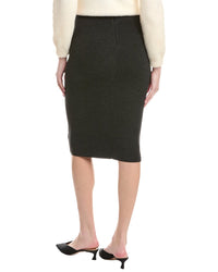 Akris Wool-Blend Sweater Skirt