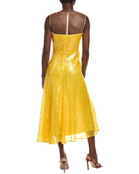 Akris Sequin Midi Dress