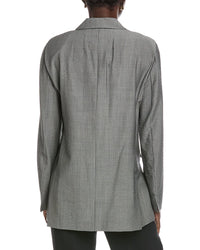 Akris Alvina Wool & Silk-Blend Blazer