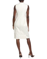 Akris Sleeveless Silk-Blend Midi Dress