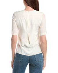 Akris Akris Silk Solid Blouse