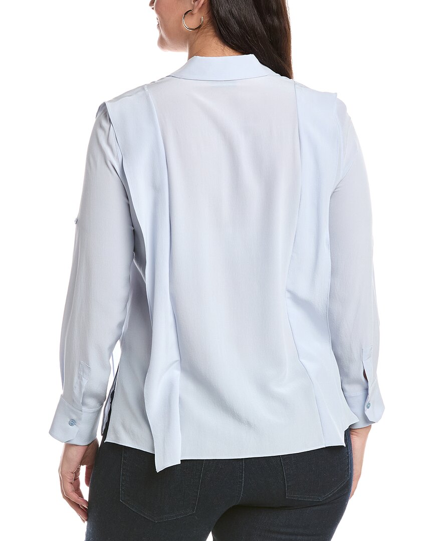 Akris Akris Ruffle Silk Top