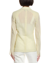 Akris Nash Wool & Silk-Blend Blazer