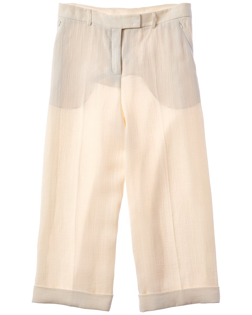 Akris Akris Florella Linen & Wool-Blend Pant
