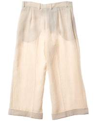 Akris Akris Florella Linen & Wool-Blend Pant