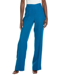Akris Flair Linen & Wool-Blend Pant