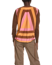 Akris Mixed Media Linen, Cashmere, & Silk-Blend Top