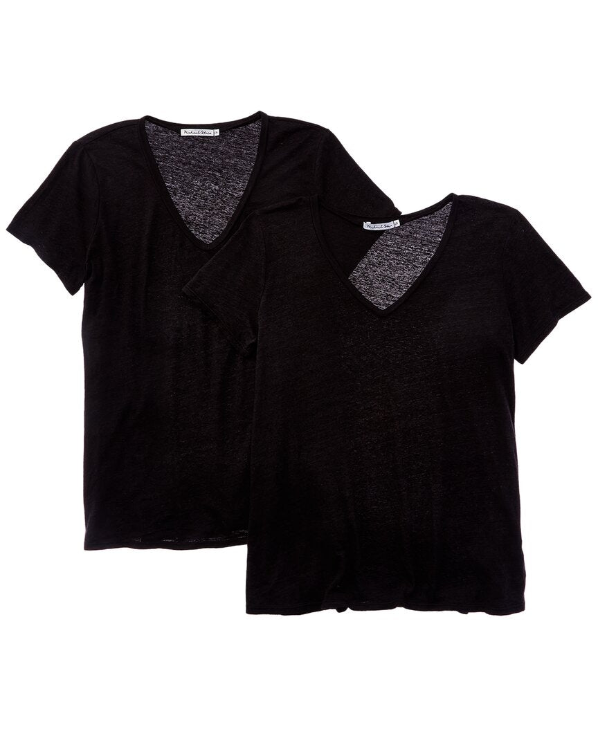 Michael Stars 2Pk Fiona T-Shirt