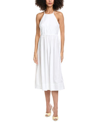 Bella Dahl Fitted Midi Halter Dress