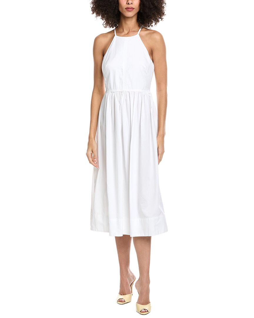 Bella Dahl Fitted Midi Halter Dress