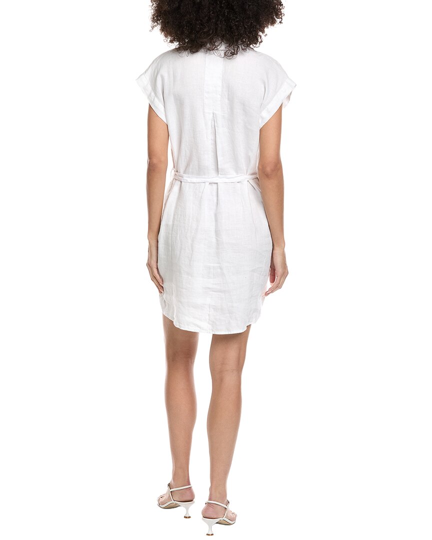 Bella Dahl Belted Tunic Linen Shirtdress