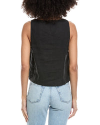 Bella Dahl Scoop Neck Linen Tank