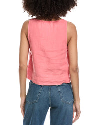 Bella Dahl Scoop Neck Linen Tank