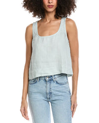Bella Dahl Scoop Neck Linen Tank