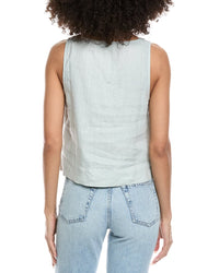 Bella Dahl Scoop Neck Linen Tank